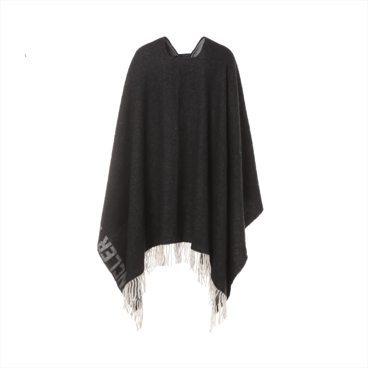 モンクレール MANTELLA 21年 ウール×ナイロン ポンチョ 21年