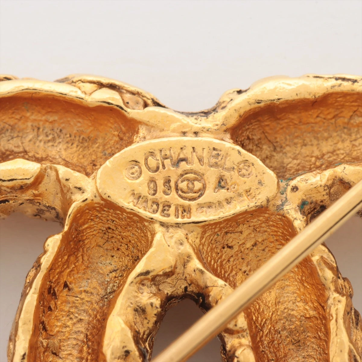 シャネル ココマーク 93A ブローチ GP ゴールド AP045324｜中古