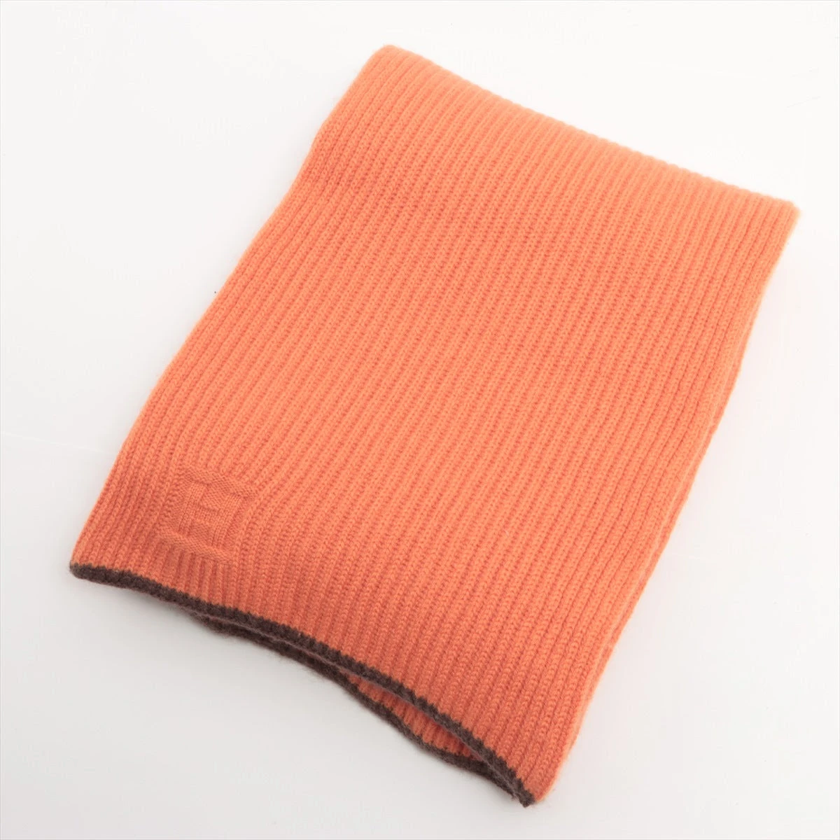❤お得なお品❤クリーニング済み カシミヤマフラー オレンジ エルメス エルメス カシミヤ マフラー オレンジ SAランクの買取参考価格
