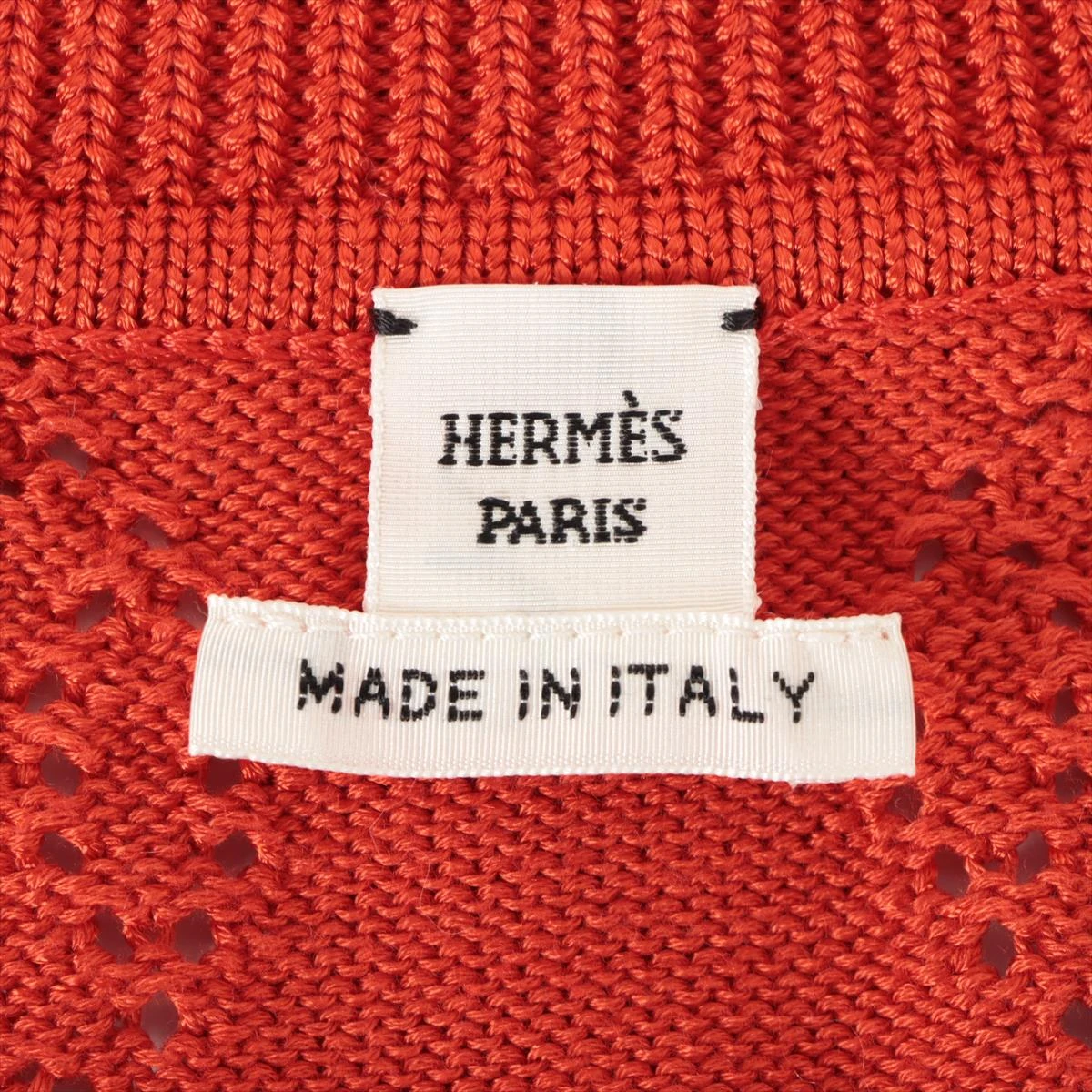エルメス　コットン カーディガン 2022年 春夏 HERMES エルメス カーディガン レディース