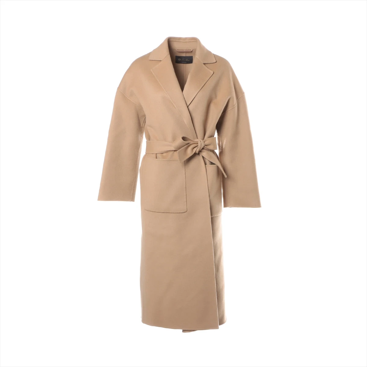 ロロピアーナ カシミヤ コート 36 レディース ブラウン FAM5290 ベルト