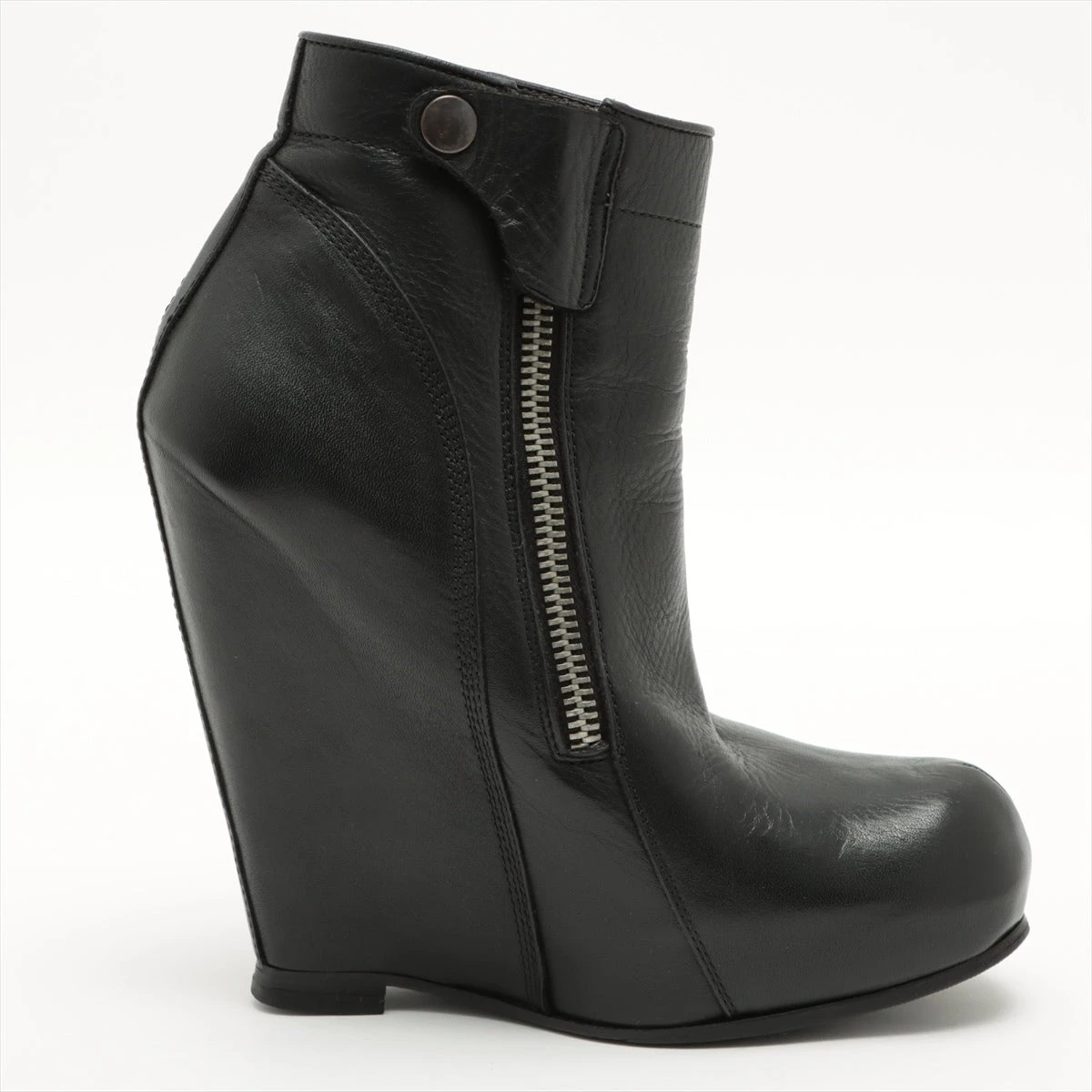 リックオウエンス レザー ショートブーツ サイズ不明 レディース