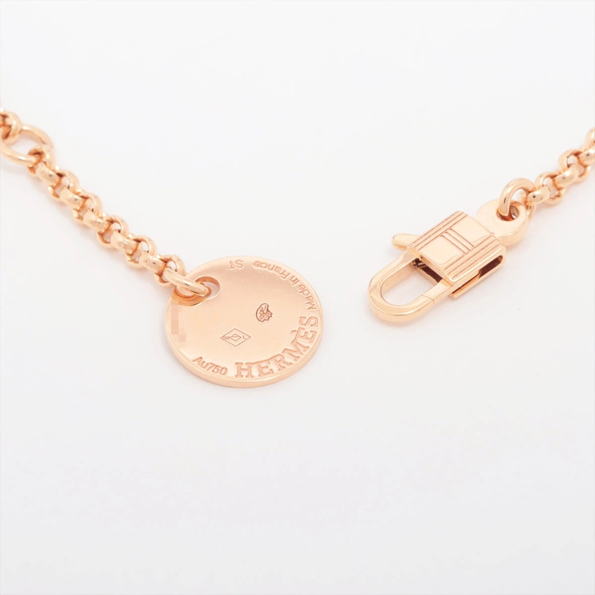 エルメス ケリークロシェット ブレスレット 750(PG) 7.6g ST