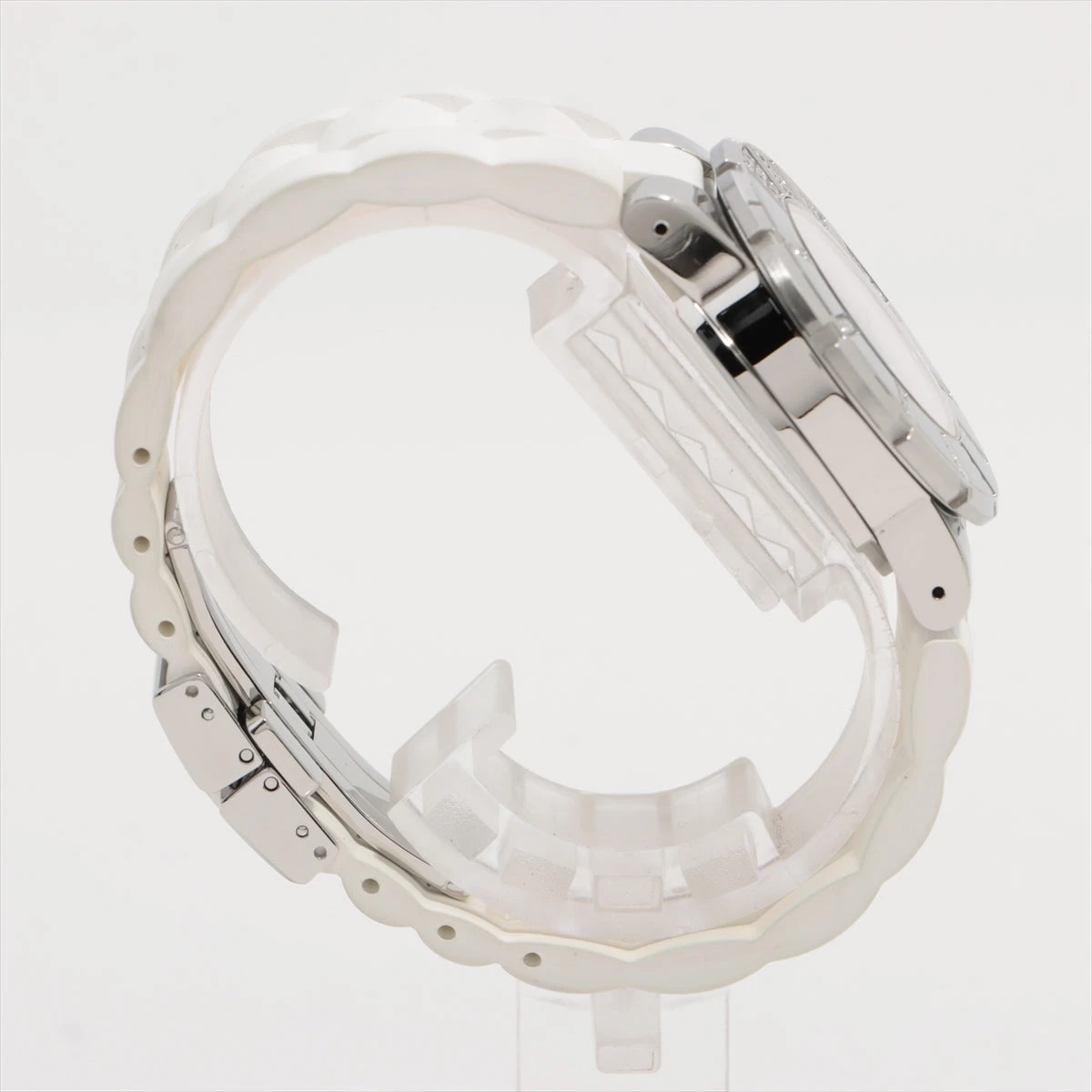 ショーメ クラスワン SS×ラバー QZ 白文字盤 A2132354｜中古ブランド品