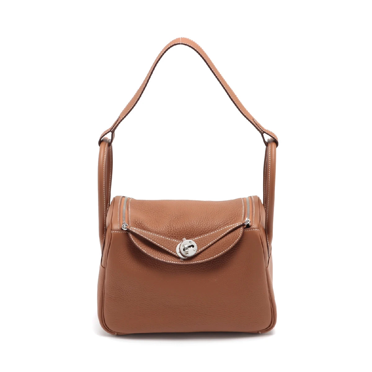 エルメス リンディ26 トリヨンクレマンス ゴールド シルバー金具 B:2023年