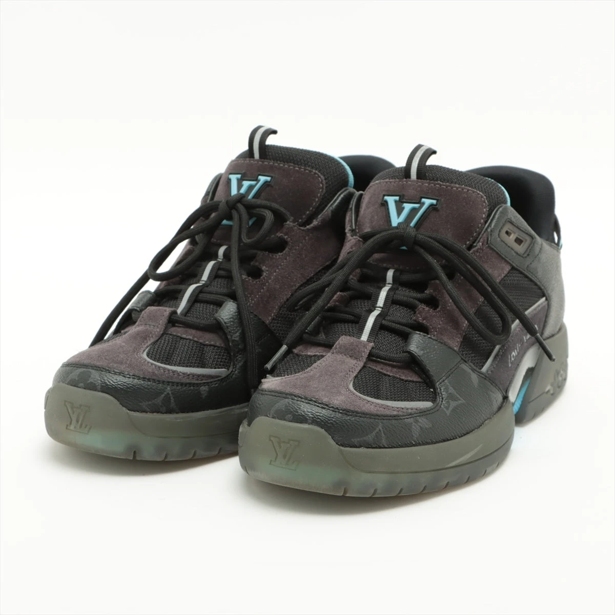 ヴィトン アビューライン 21年 レザー スニーカー 6 1/2 メンズ