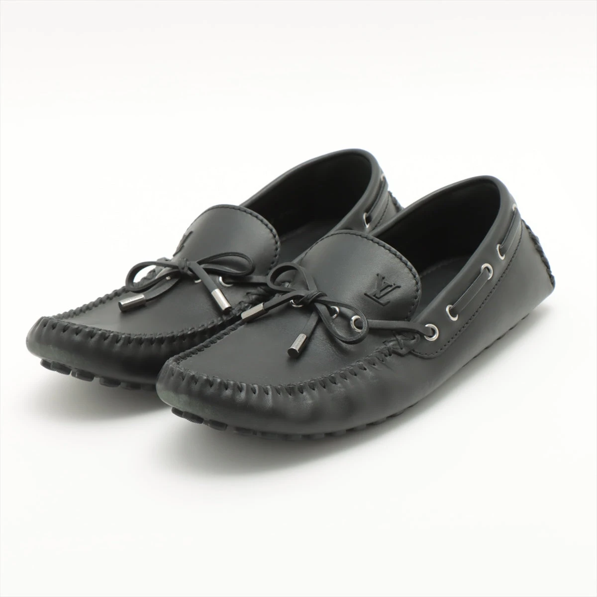 定7万～ラルフローレン BLACK LABEL シルバー・ドライビングシューズ 定7万～ラルフローレン BLACK LABEL シルバー・ドライビングシューズ
