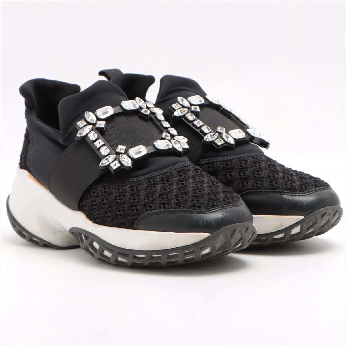 ロジェ ヴィヴィエ ファブリック スニーカー 37 1/2 レディース