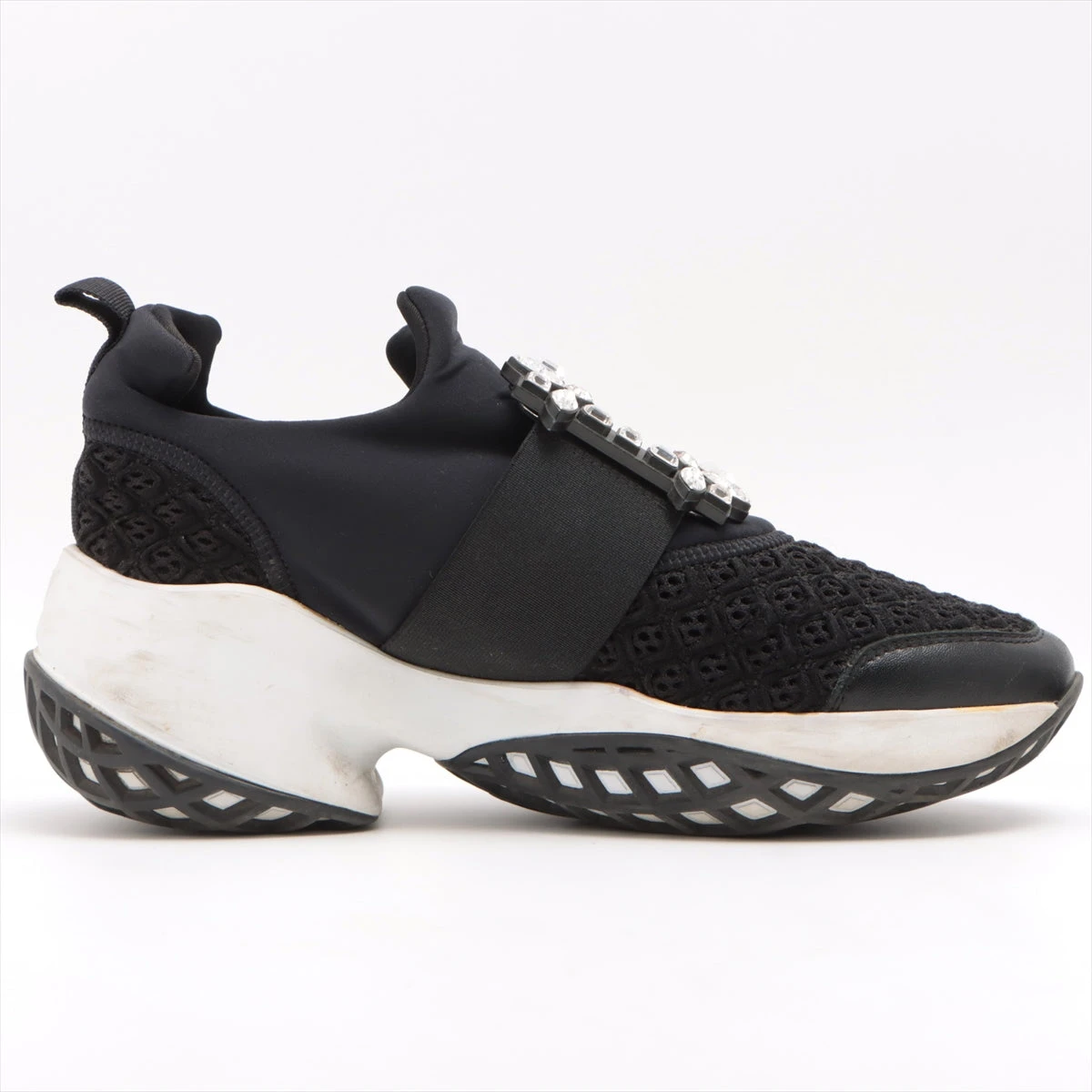 ロジェ ヴィヴィエ ファブリック スニーカー 37 1/2 レディース