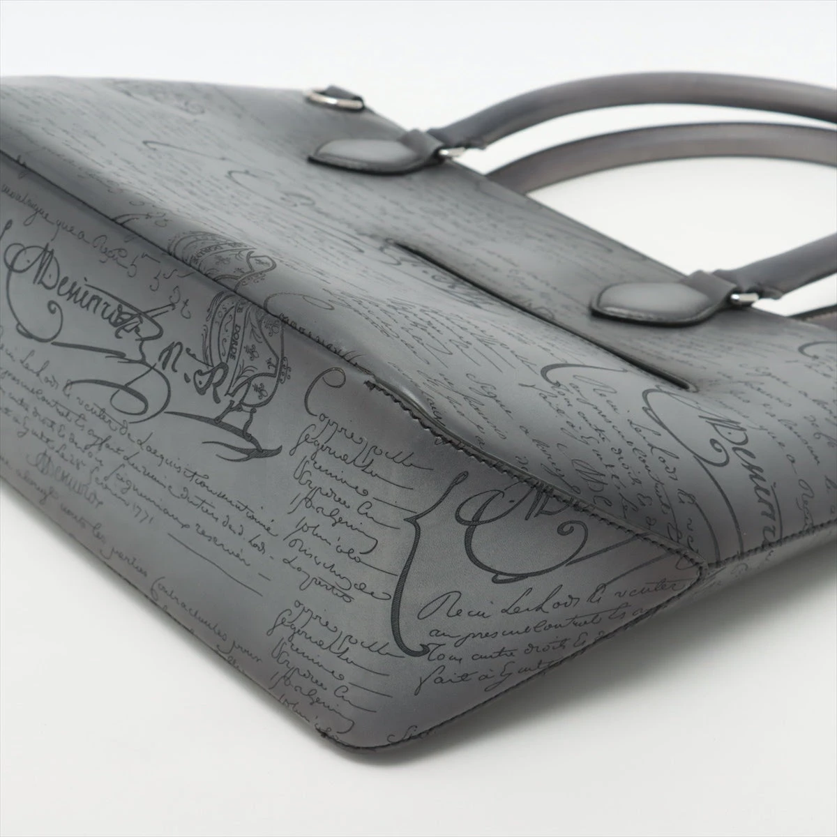 ベルルッティ カリグラフィ トゥジュール レザー トートバッグ