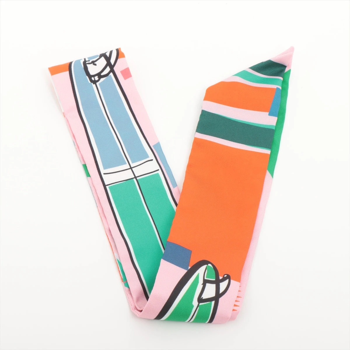 【美品】エルメス ツイリー Sea Surf and Fun 海とサーフとファン 66a84110337c6.webp