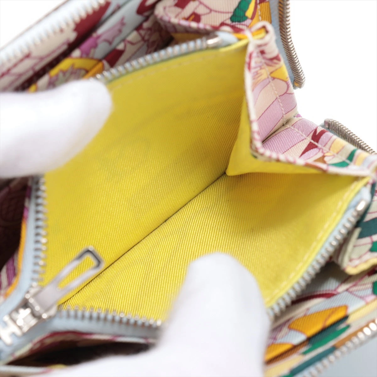 エルメス アザップコンパクト シルクイン ヴォーエプソン コインケース