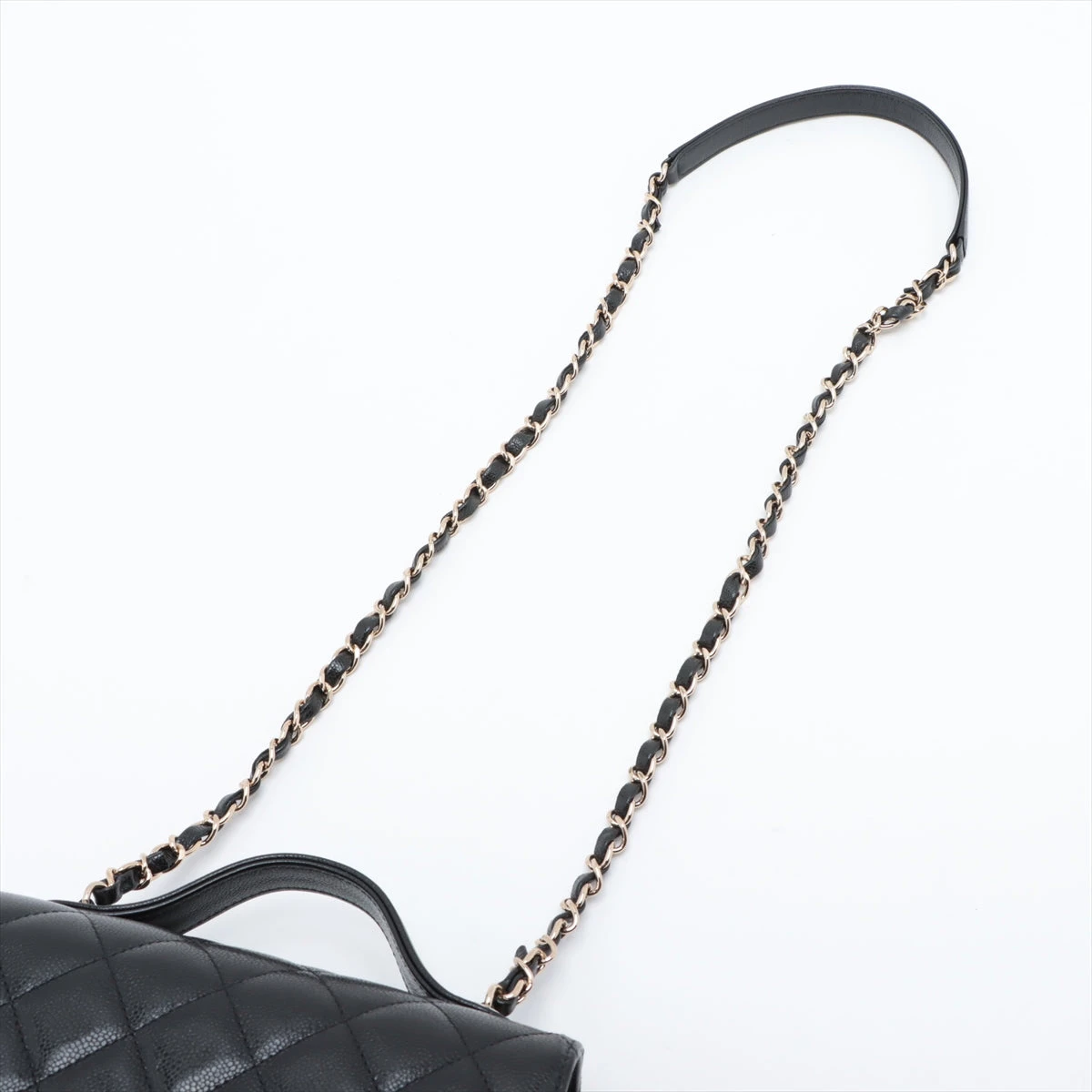 シャネル マトラッセ キャビアスキン 2WAYハンドバッグ ビジネス