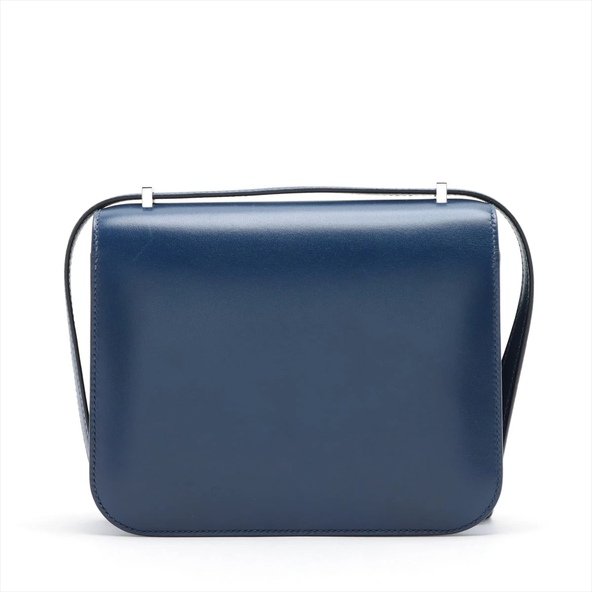 個包装】エルメス コンスタンス3 ミニ18 ボックスカーフ ブルー  