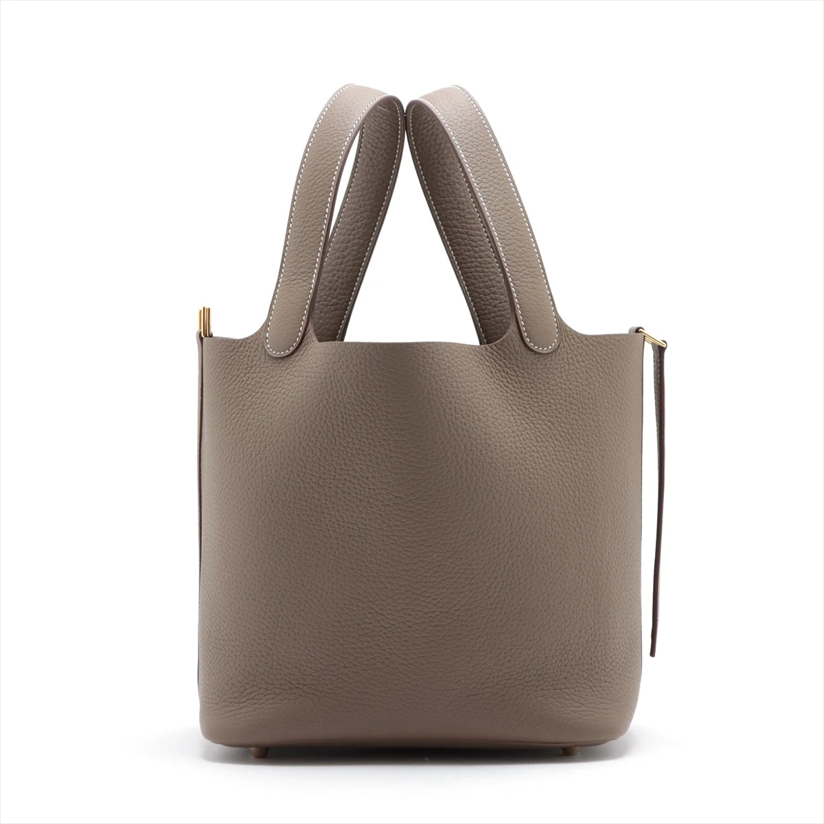 エルメス ピコタンロックMM トリヨンクレマンス エトゥープ ゴールド金具 B:2023年