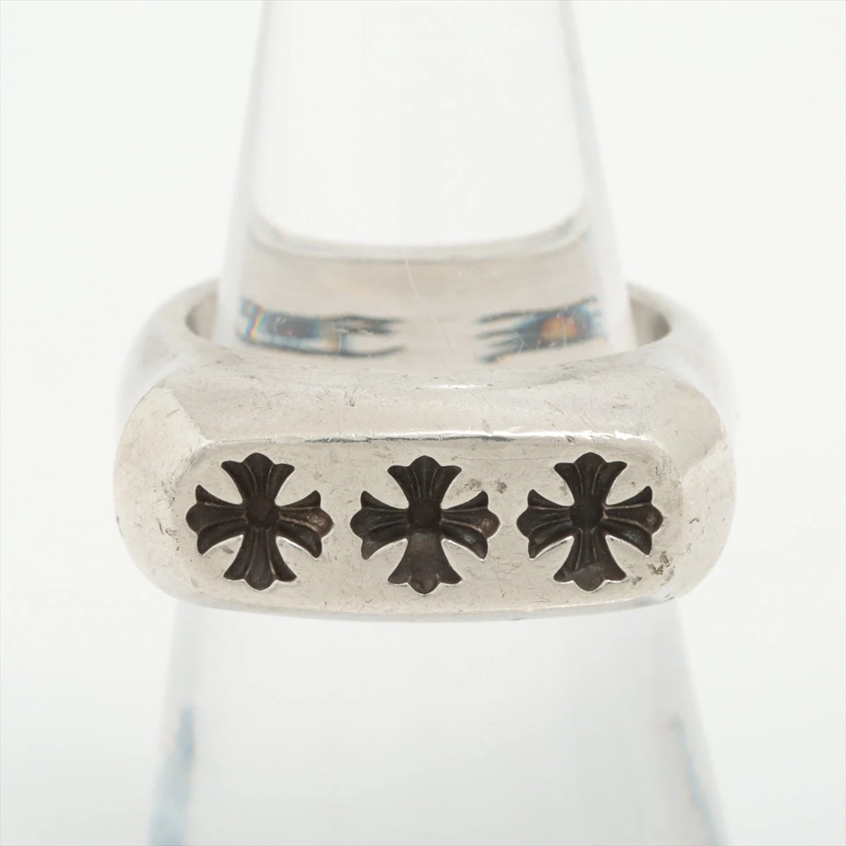 クロムハーツ リルPJ 3CHプラス リング 925 16.1g A2287986