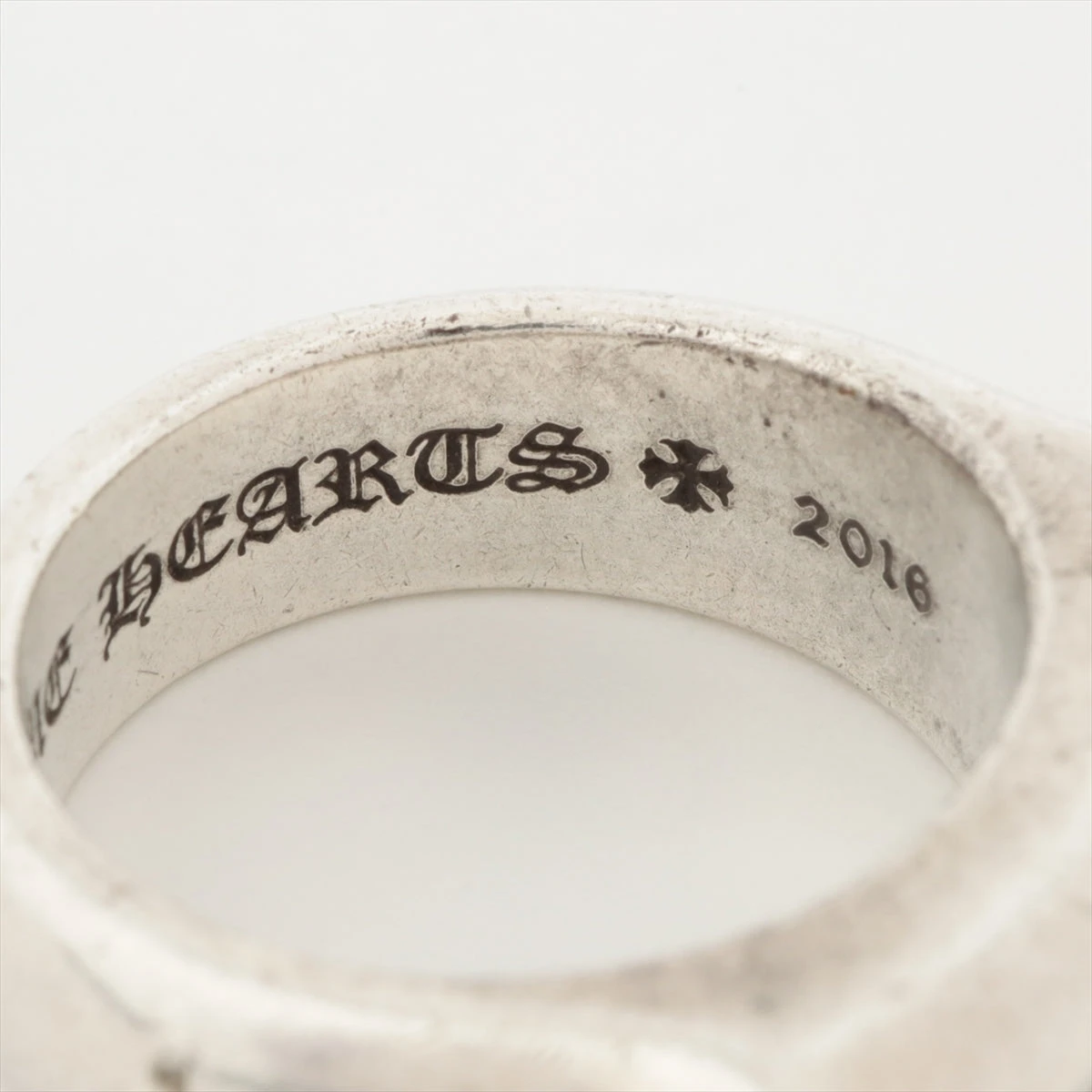 クロムハーツ リルPJ 3CHプラス リング 925 16.1g A2287986