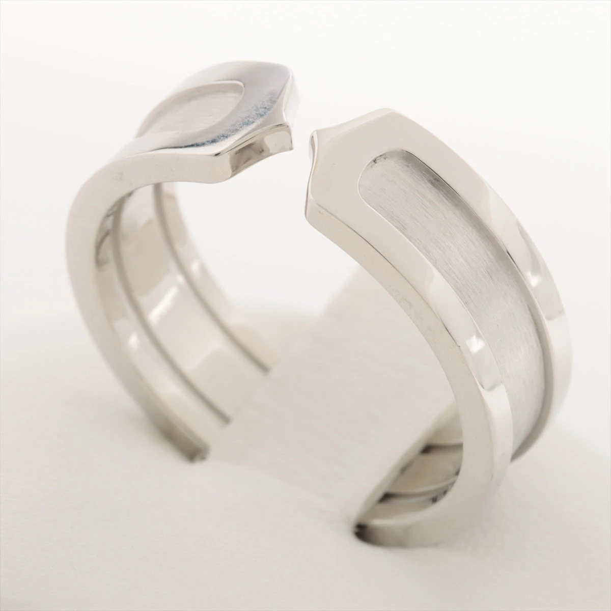 カルティエ C2 リング 750(WG) 8.5g 58 A2300357｜中古ブランド