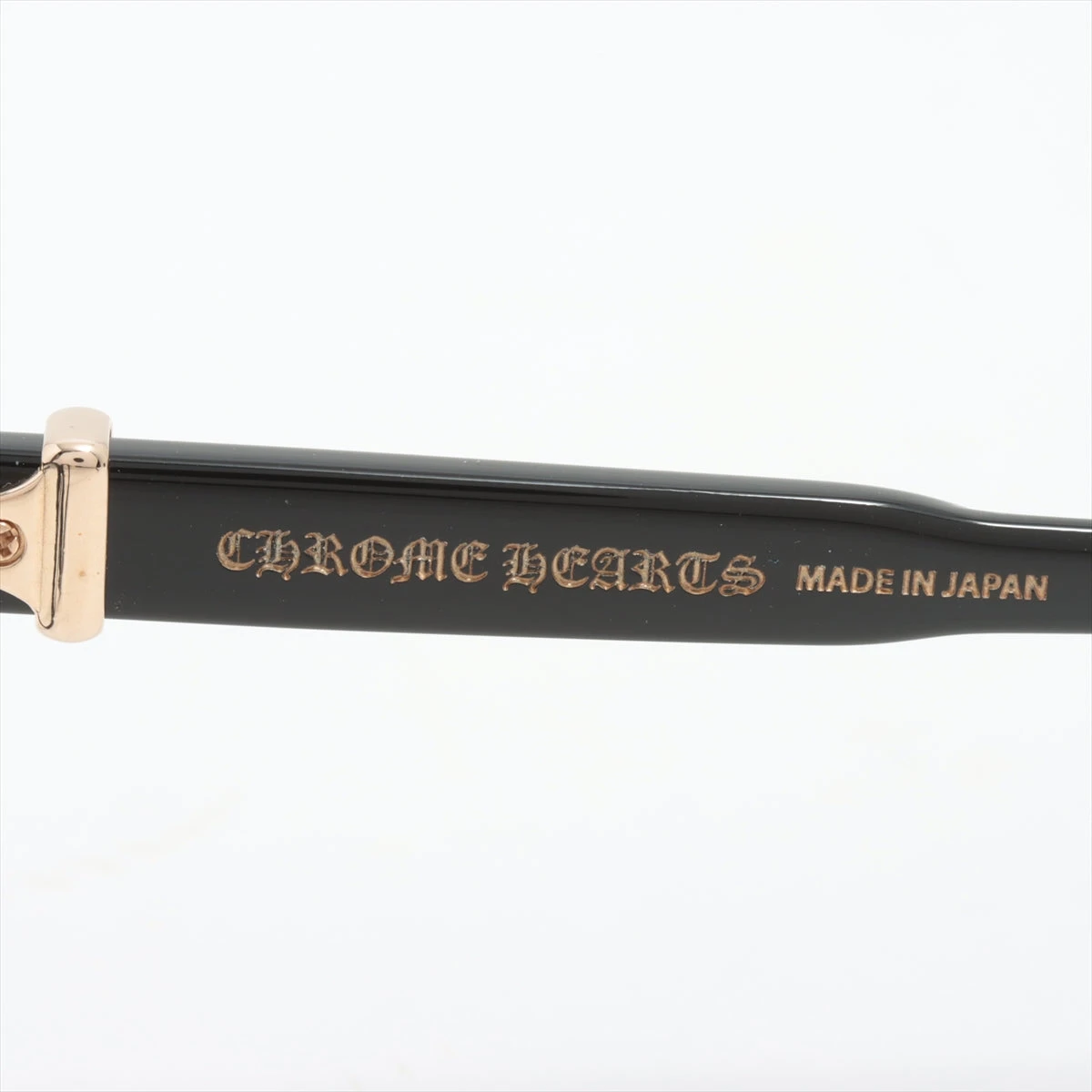 クロムハーツ COX UCKER メガネ 表記なし 52□19-153 ブラック