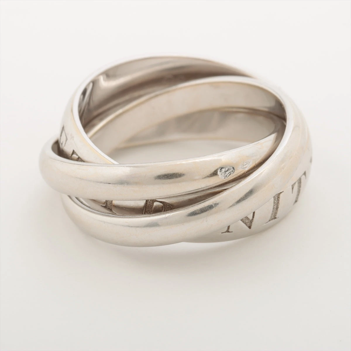 カルティエトリニティリング　WG限定使用　51 CARTIER カルティエ トリニティ 1998年 クリスマス限定 #51 リング