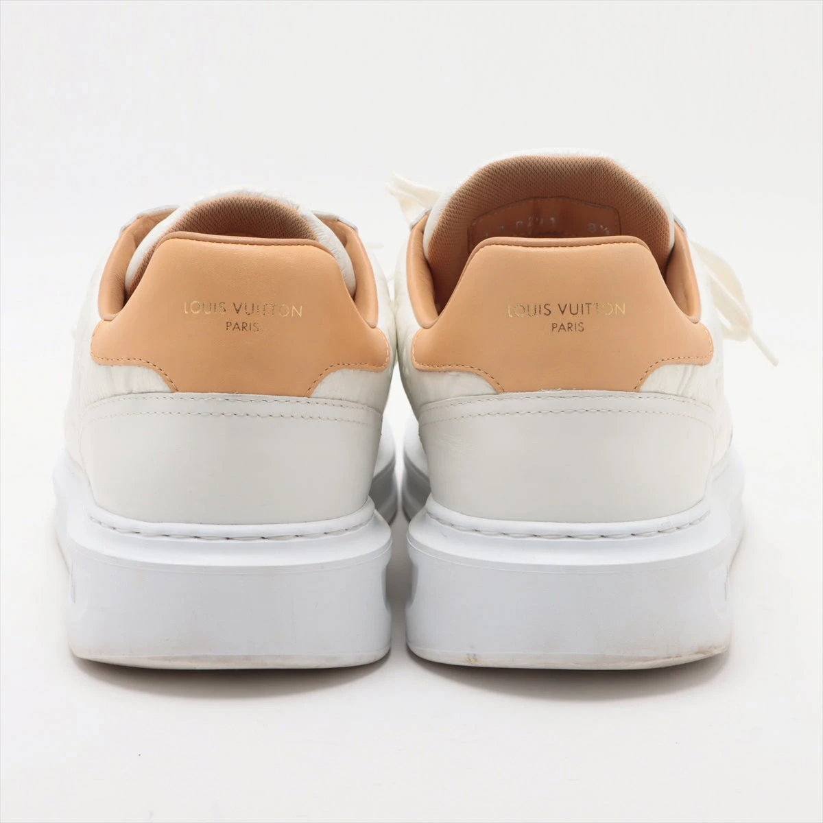 極美品！ルイヴィトン ビバリーヒルズ スニーカー エピレザー ホワイト 8.5 極美品！ルイヴィトン ビバリーヒルズ スニーカー エピレザー