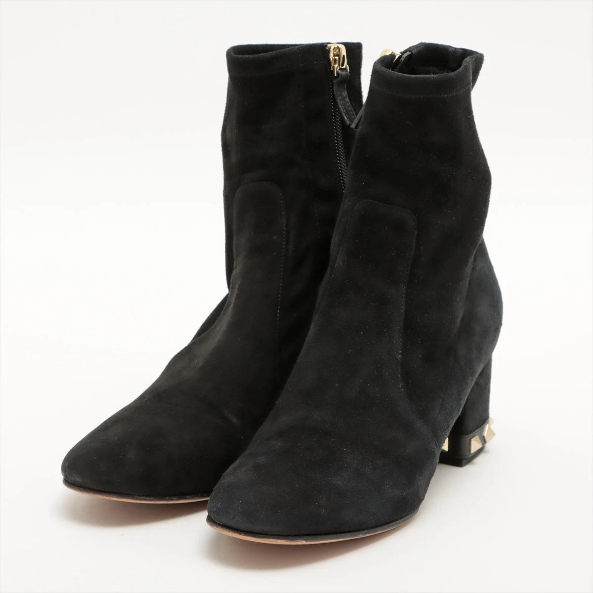 ヴァレンティノガラヴァーニ スエード ブーツ 37 1/2 レディース  