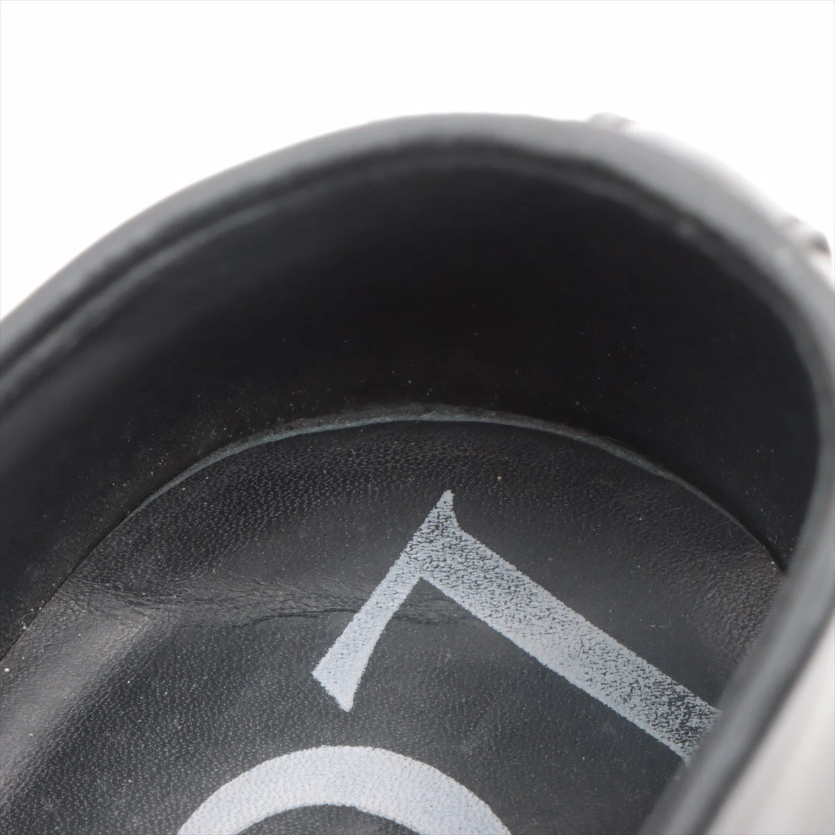 ロエベ　LOEWE サイズ表記「40」25センチ　ワニ皮レザー　パンプス 23AW NEW】LOEWE_woman / カーフレザー パンツ / Black (LOEWE