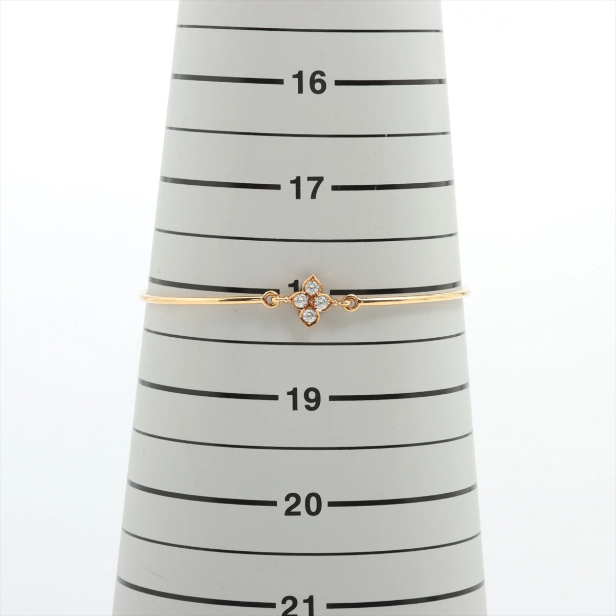 カルティエ ヒンドゥ ダイヤ ダイヤ ブレスレット 750(YG) 5.7g