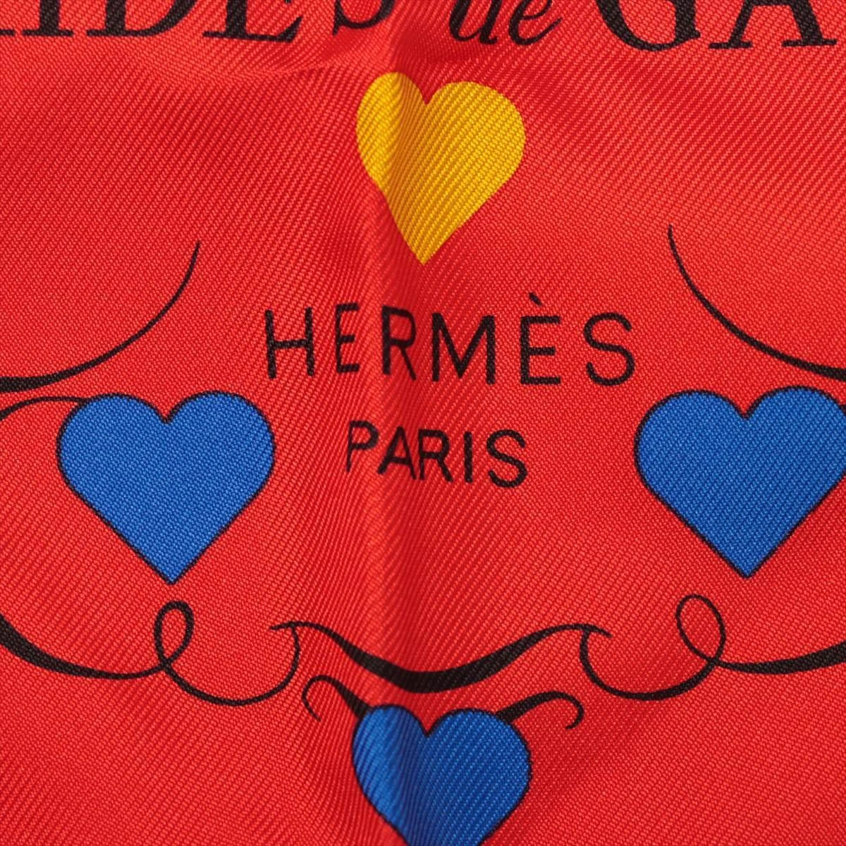 エルメス カレ90 BRIDES de GALA LOVE スカーフ シルク AP045736｜中古