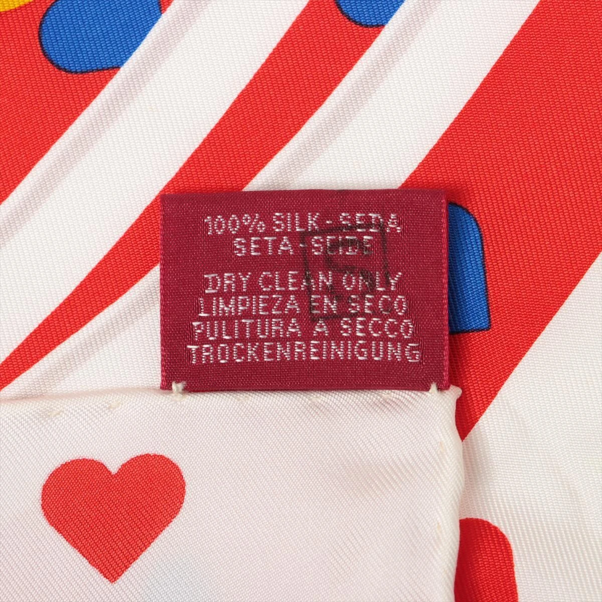 エルメス カレ90 BRIDES de GALA LOVE スカーフ シルク AP045736｜中古