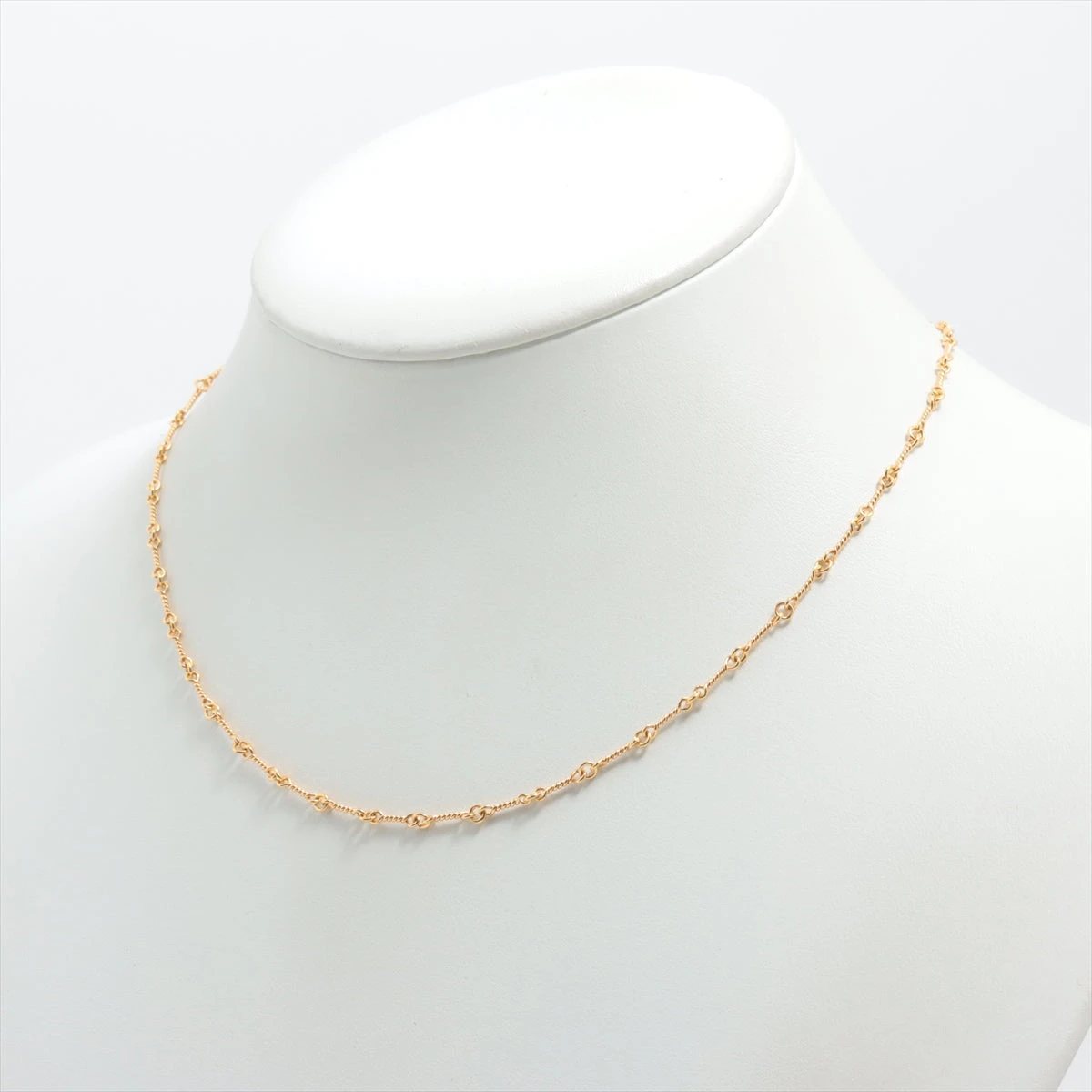 百貨店福袋 ツイストチェーン クロムハーツ 16インチ 22K×14K ネックレス アクセサリー