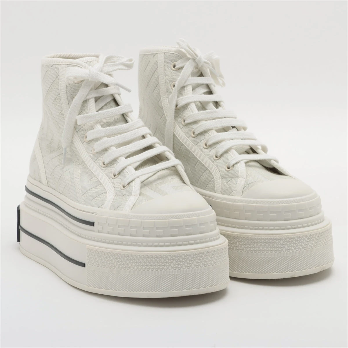 未使用★フェンディ×マークジェイコブス　厚底　ハイカットスニーカー　7 未使用☆フェンディ×マークジェイコブス 厚底 ハイカットスニーカー 7