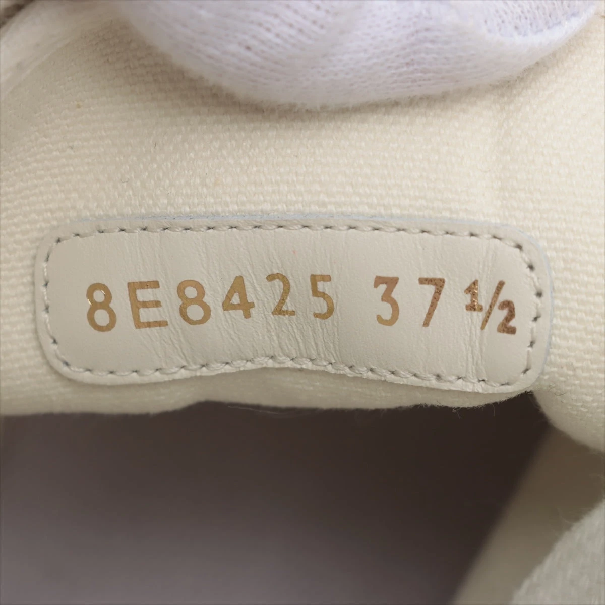 フェンディ×マークジェイコブス FFロゴ キャンバス スニーカー 37 1/2