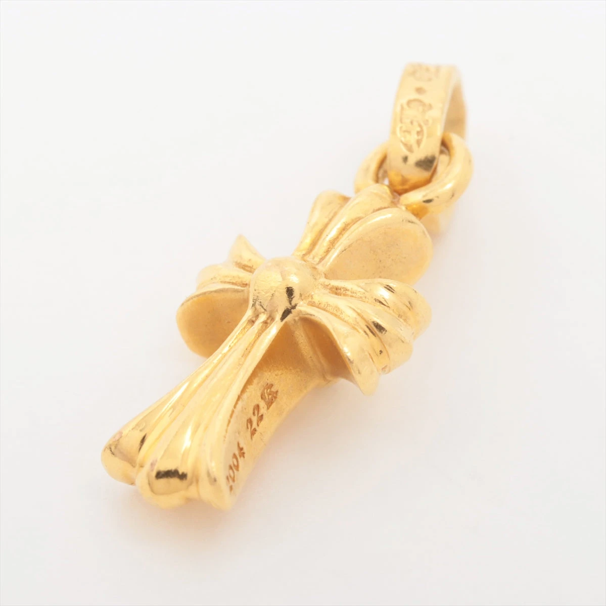 は*く様 クロス ベビー ファット チャーム ペンダントトップのみ クロムハーツ CHクロス ベビーファットチャーム ペンダント