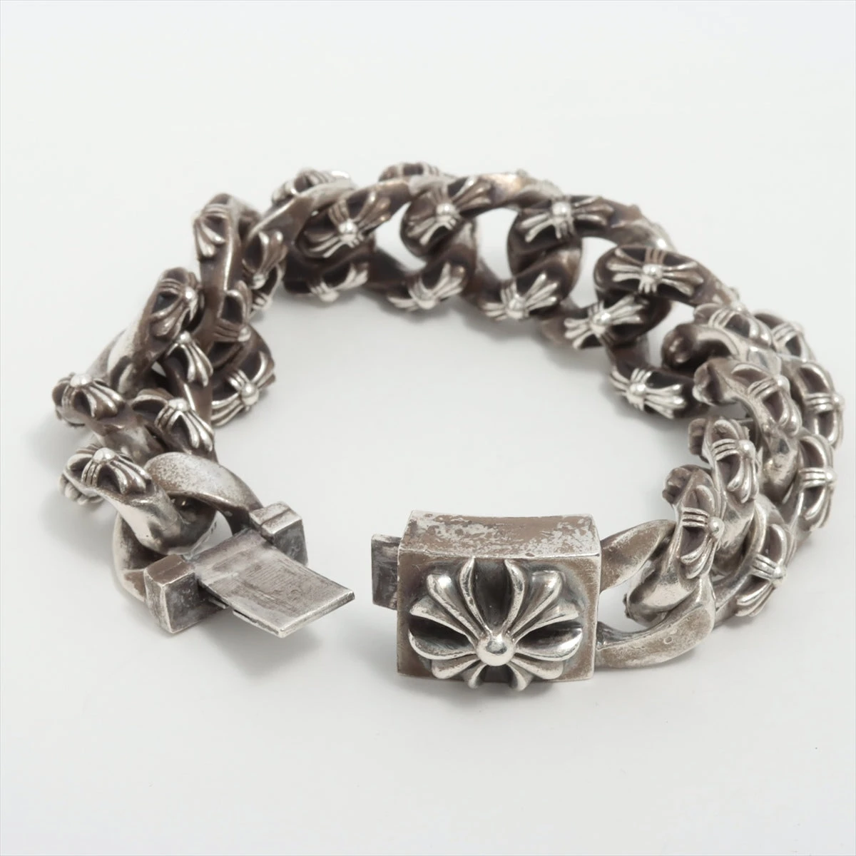 クロムハーツ ラージスターカシミアブレスレット リストバンドバングル