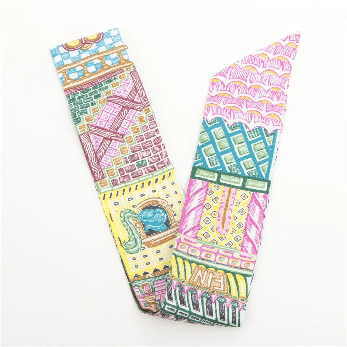 エルメス ツイリー Super Silk Quest スーパー シルク クエスト