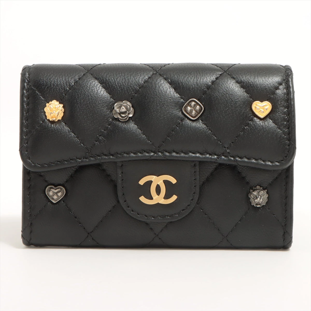 【機能美×高級感◎】CHANEL カメリア パスケース 上品素材 シャネル カメリア カードケース/パスケース｜中古ブランド品