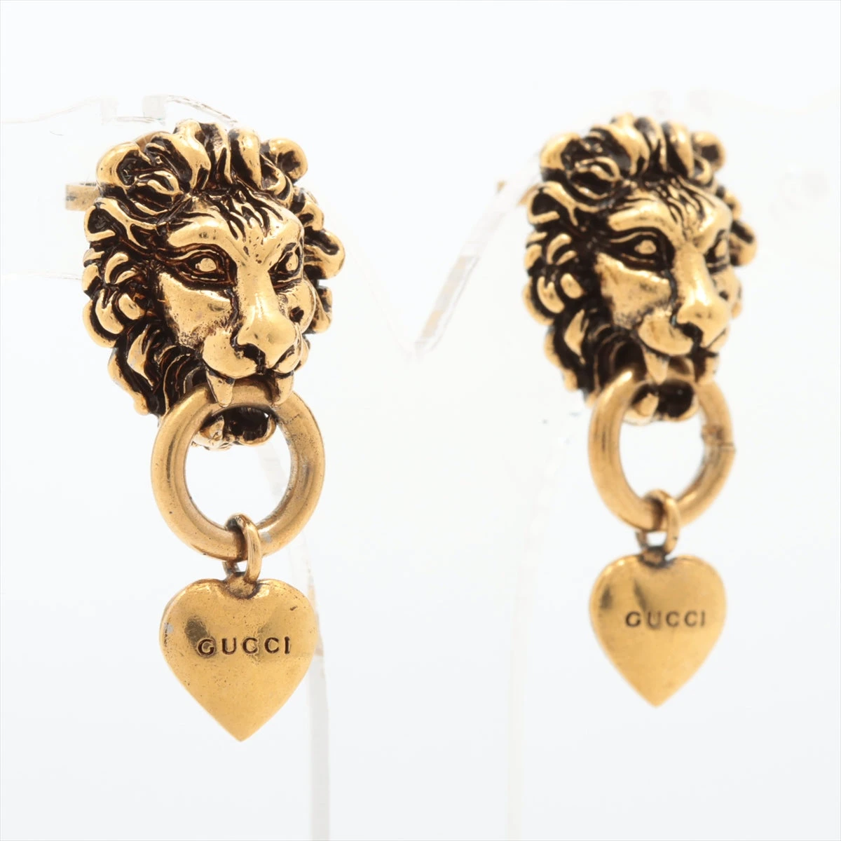 直営店買付】☆GUCCI☆ライオンヘッド イヤリング (GUCCI/ピアス