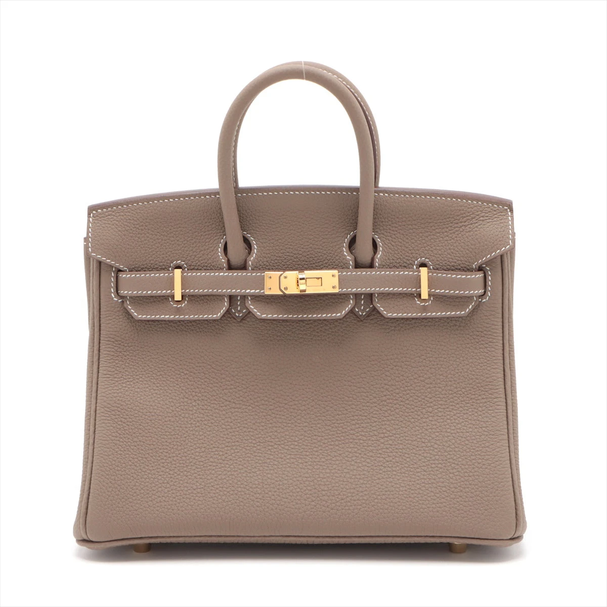 エルメス バーキン25 トゴ エトゥープ ゴールド金具 U:2022年