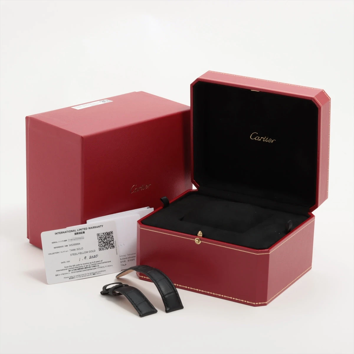 Cartier タンクソロ LM W5200004 YG/SS 腕時計 Cartier カルティエ タンクソロ LM YG/SS W5200004 メンズ