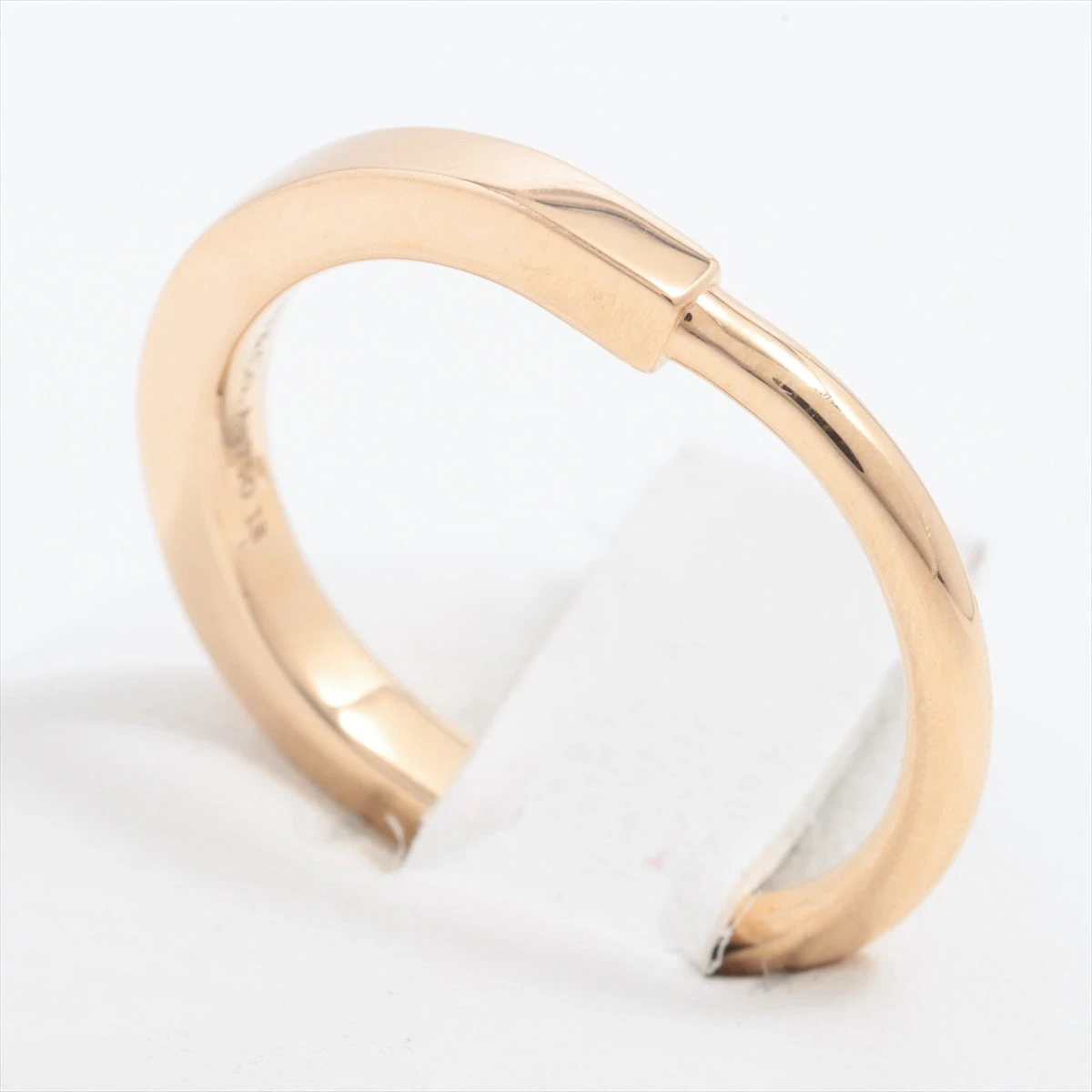 ティファニー ロック リング 750(PG) 5.0g A2347232｜中古ブランド品