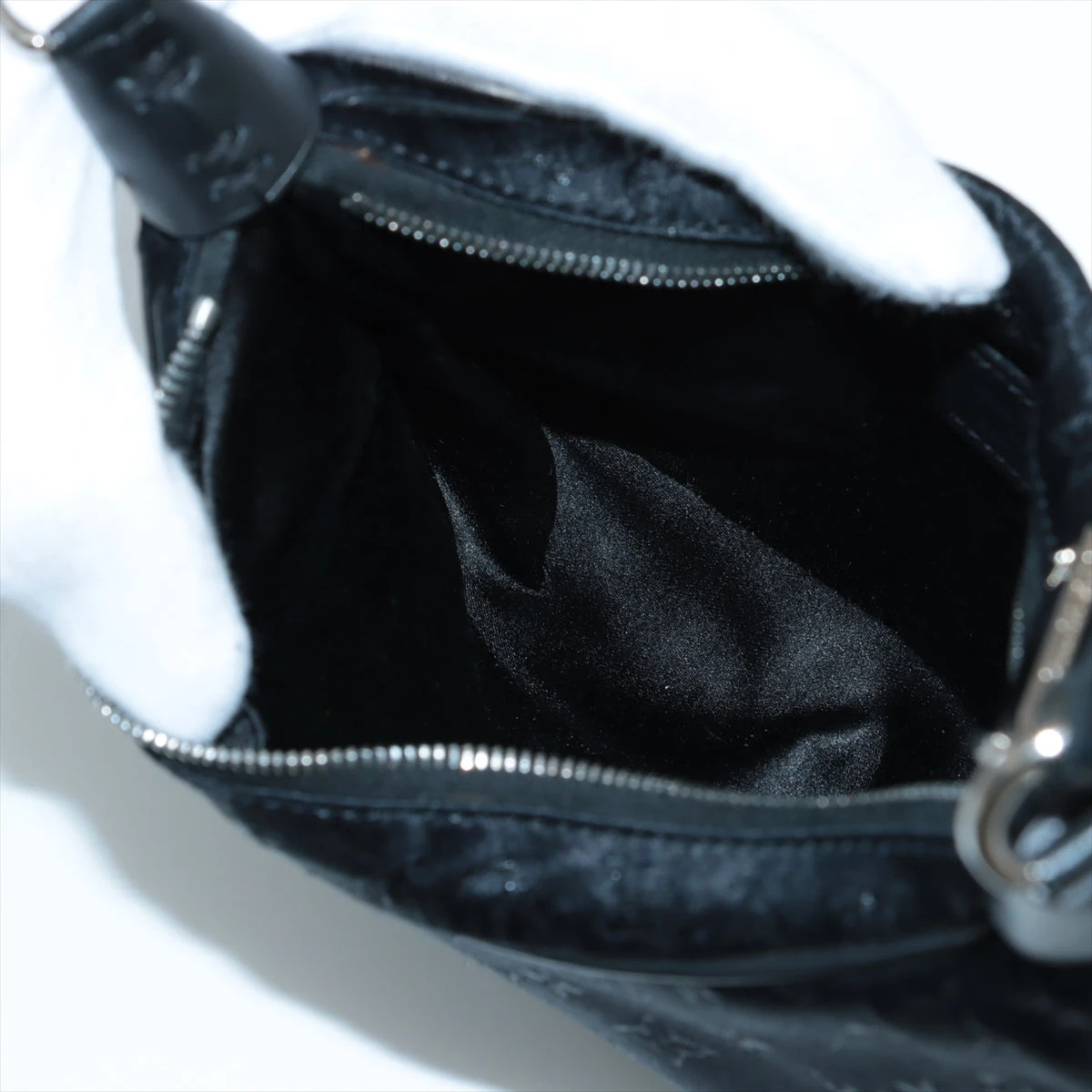 ヴィトン モノグラム サテン リトルブローニュ M92142 AP046734｜中古