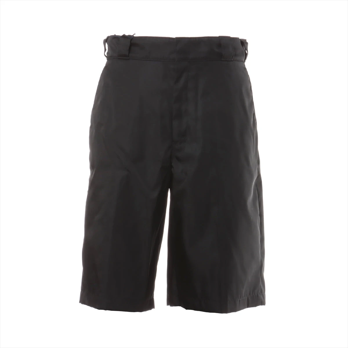 PRADA Re-Nylon パンツ 2023年 44 ブラック 三角プレート PRADA 未使用品 プラダ トライアングルロゴ Re-Nylon バミューダ