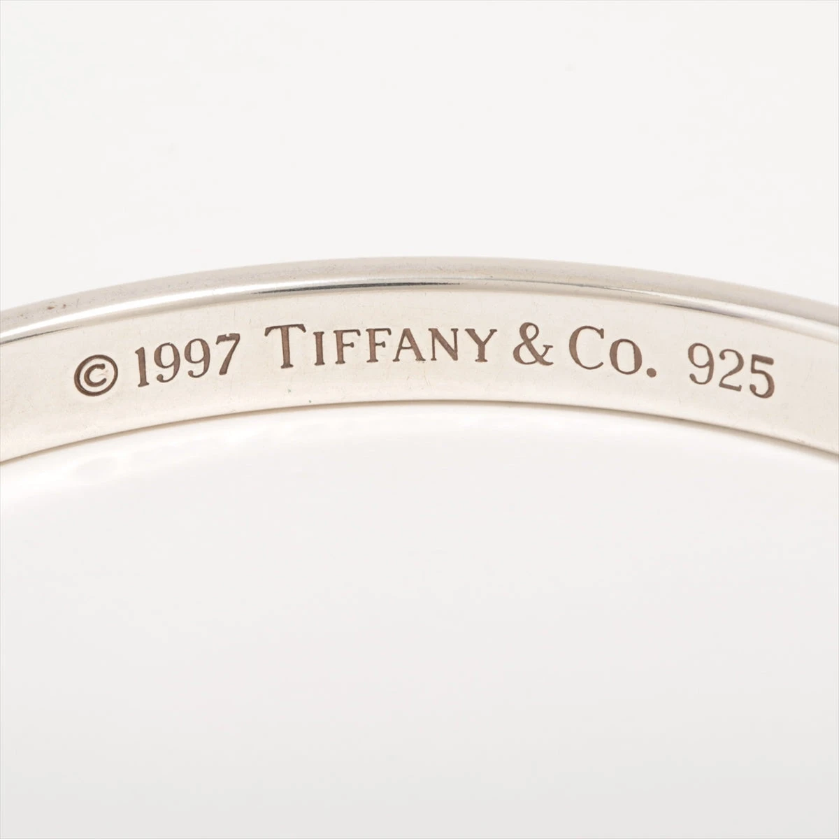 ティファニー 1837 ナロー バングル 925 32.8g シルバー A2314414