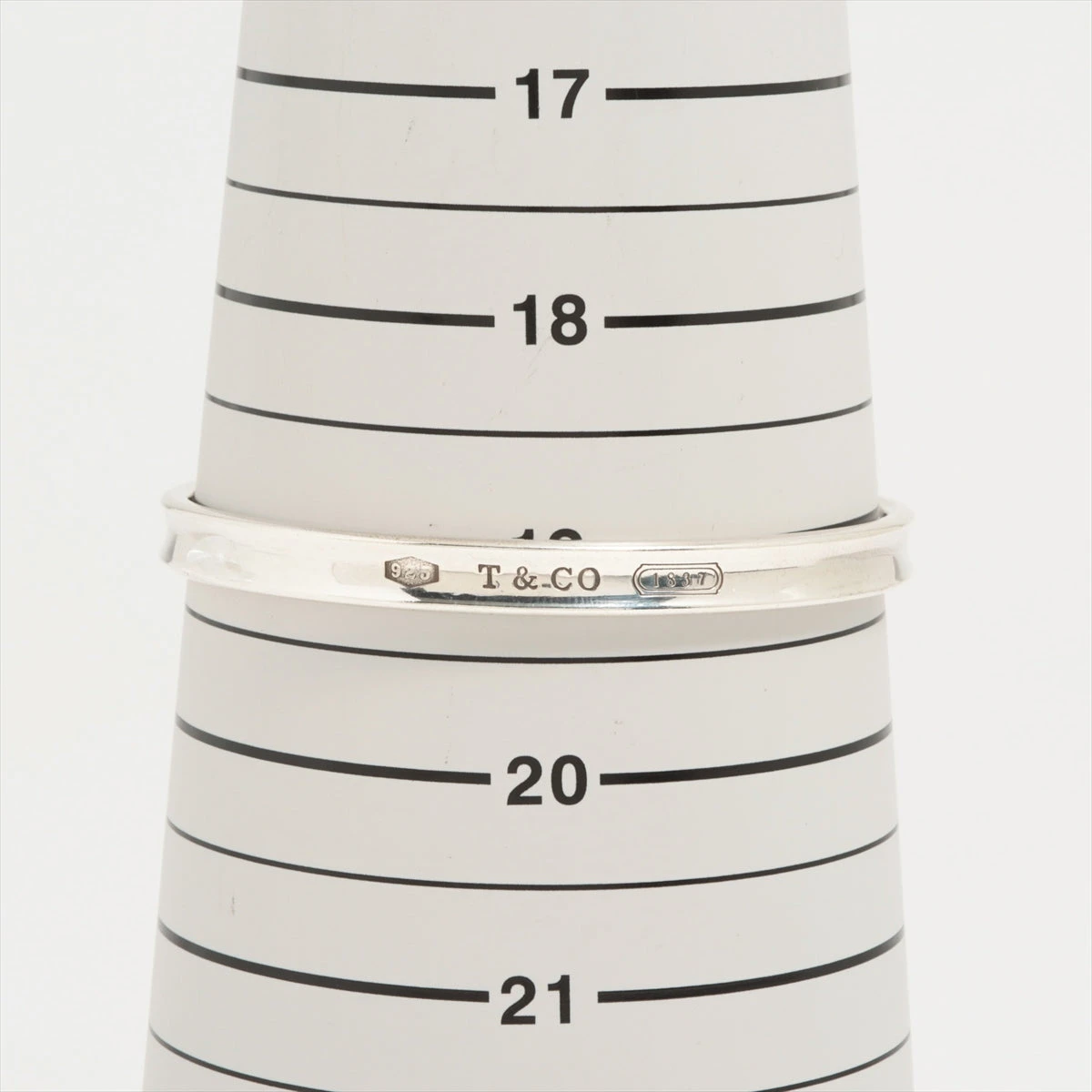 人気❣️ティファニー 1837ナローバングル925 18cm TIFFANY&Co. ティファニー 1837 バングル ナロー オープン 腕輪