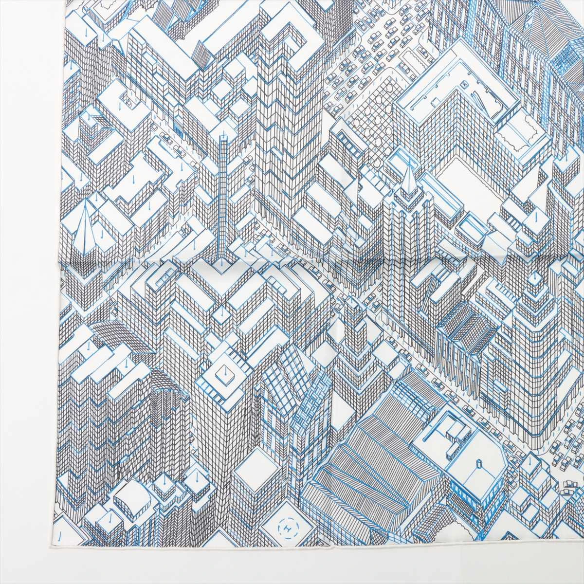 【正規品】HERMÈS エルメス カレ90 パンタン・シティ HERMES 最新作 上品 スカーフ カレ 90 シルク Pantin City