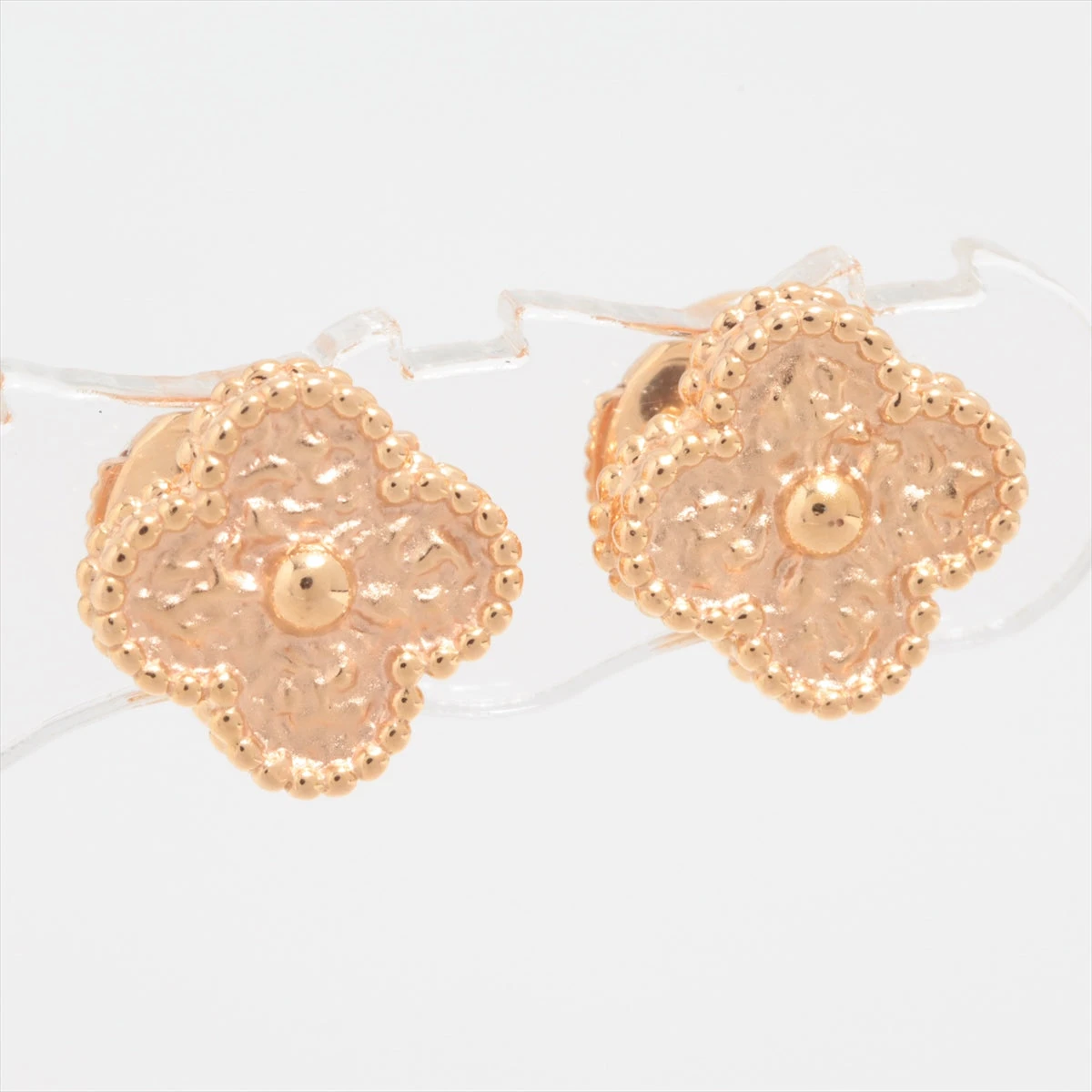 ヴァンクリーフ&アーペル スウィートアルハンブラ ピアス 750(PG) 3.0g