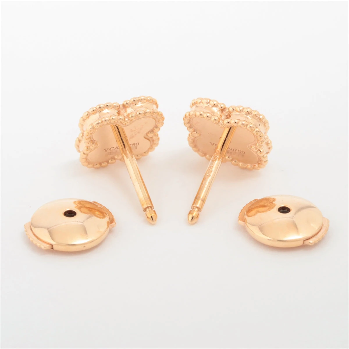 ヴァンクリーフ&アーペル スウィートアルハンブラ ピアス 750(PG) 3.0g