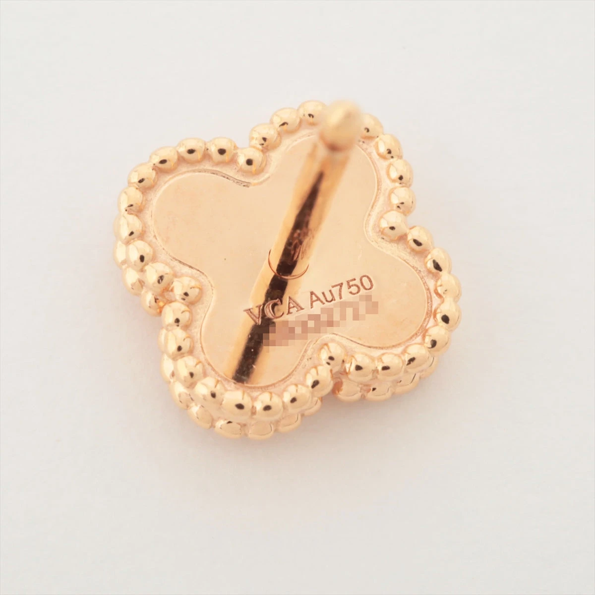 ヴァンクリーフ&アーペル スウィートアルハンブラ ピアス 750(PG) 3.0g