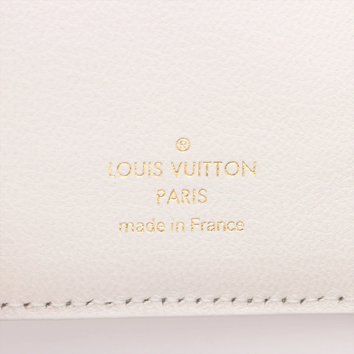 ヴィトン モノグラム ポルトフォイユ ルー 型番 ベージュ×ピンク  